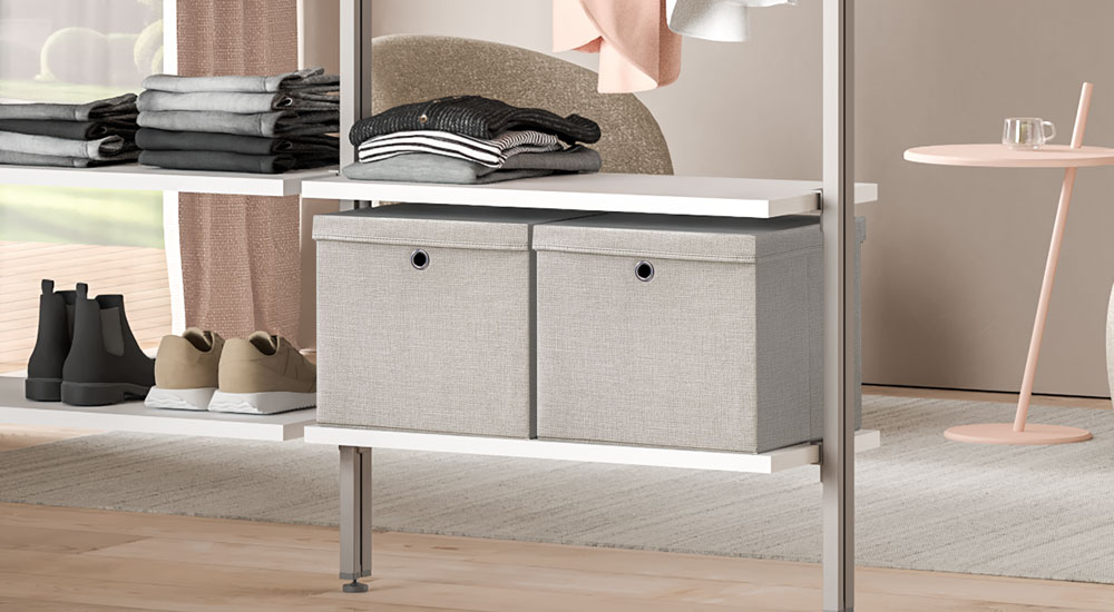 Aufbewahrungsboxen - Aufbewahrungsbox aus Stoff