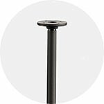 Kleiderstange für Deckenmontage