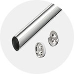 Kleiderstange für Wandmontage