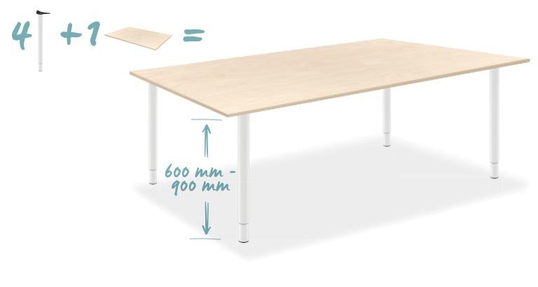 Table Legs Metal Wood, How To Make Adjustable Table Legs