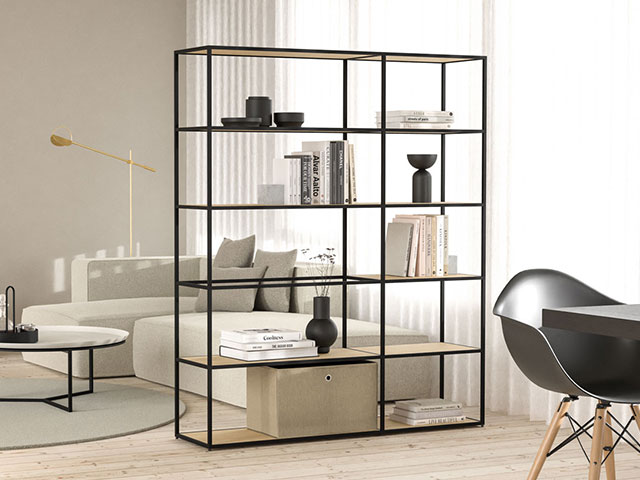 Standregal - Dekore im Vergleich - Standregal Metall