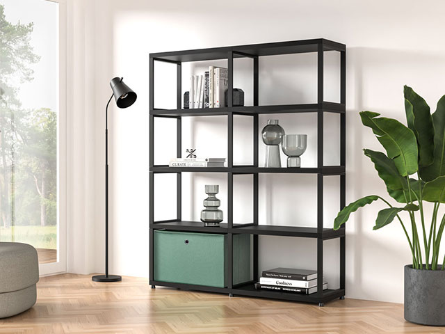 Standregal - Dekore im Vergleich - Standregal schwarz