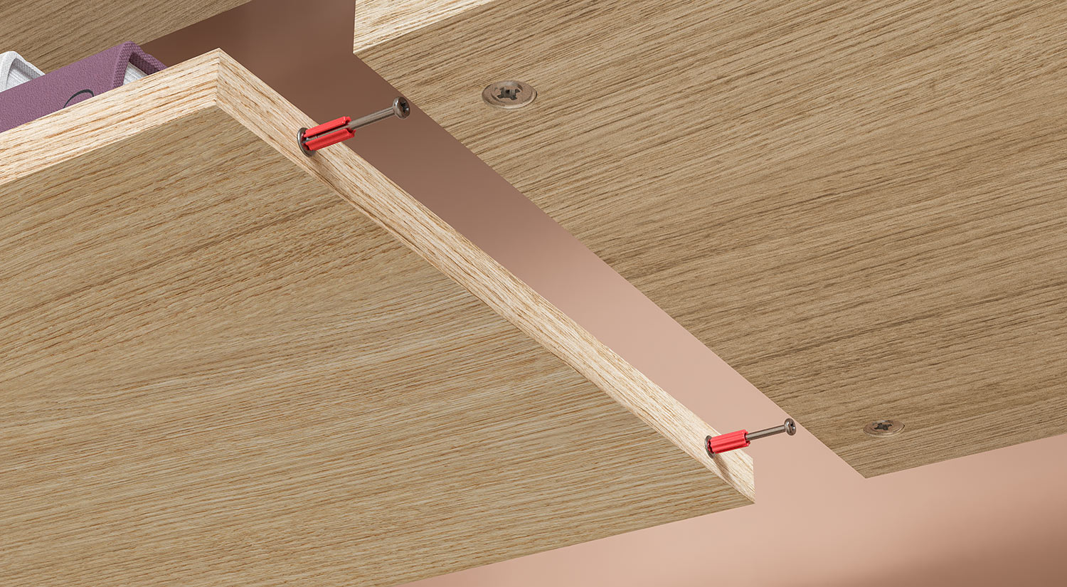 Wooden Shelving Unit AIKO - Components - Shelf Connectors Wooden Shelving Unit AIKO - Shelf Connectors