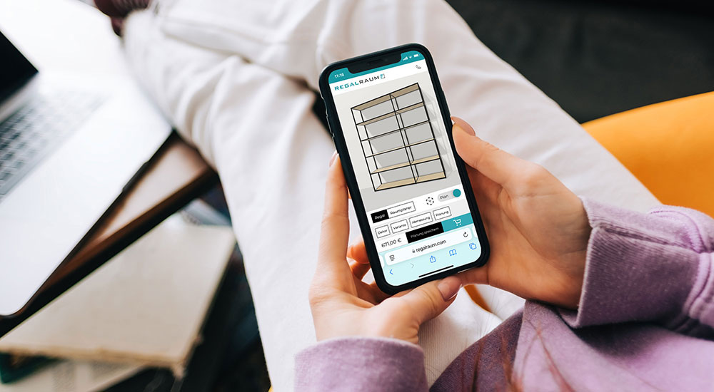 Regalplaner auf dem Smartphone