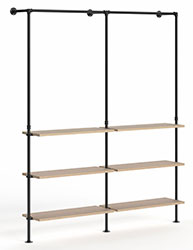 PIPE shelving unit