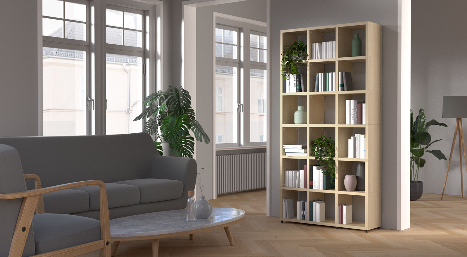Bookshelf - configurable Bookcases | REGALRAUM