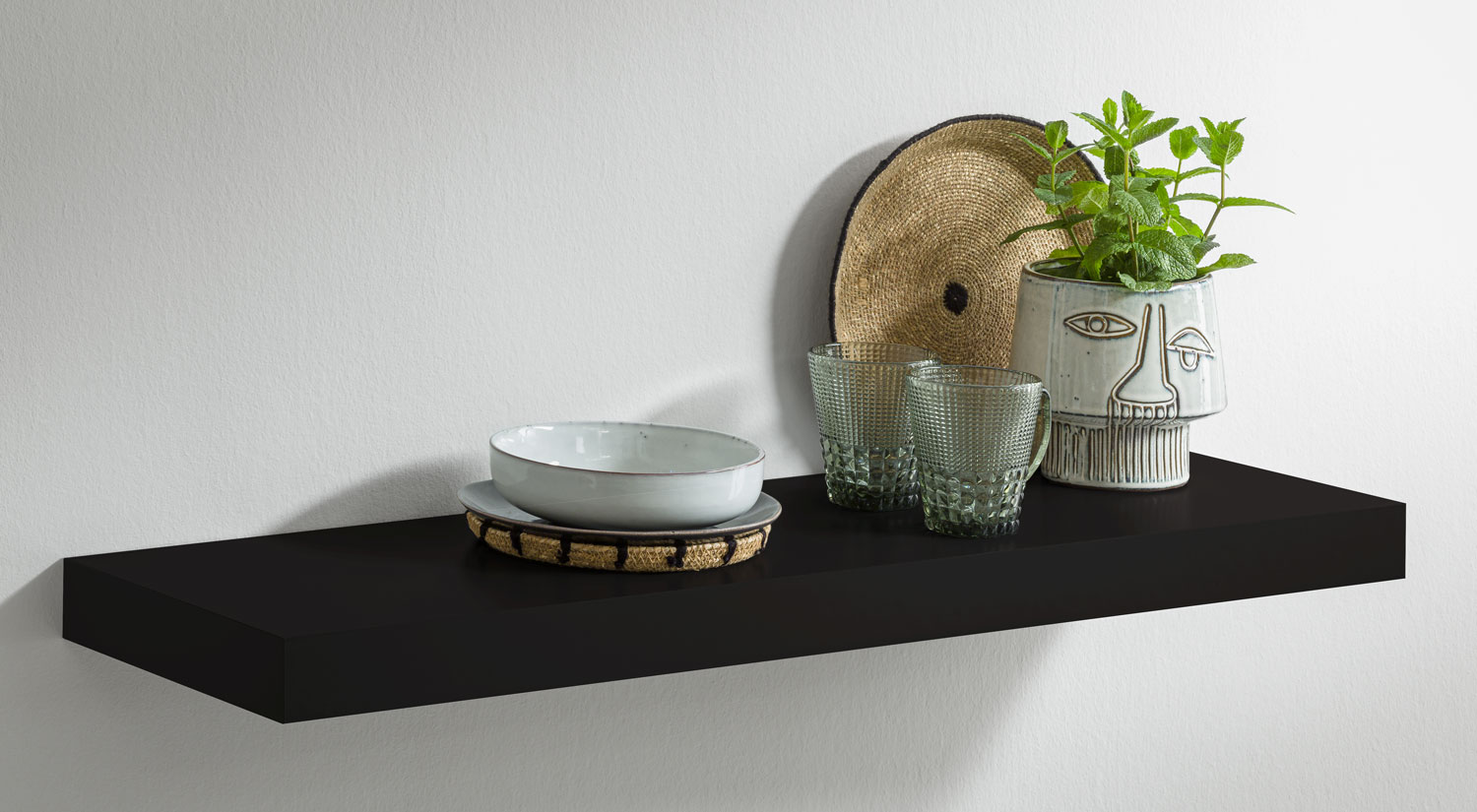 Black Shelves - MAXX small shelf black for books