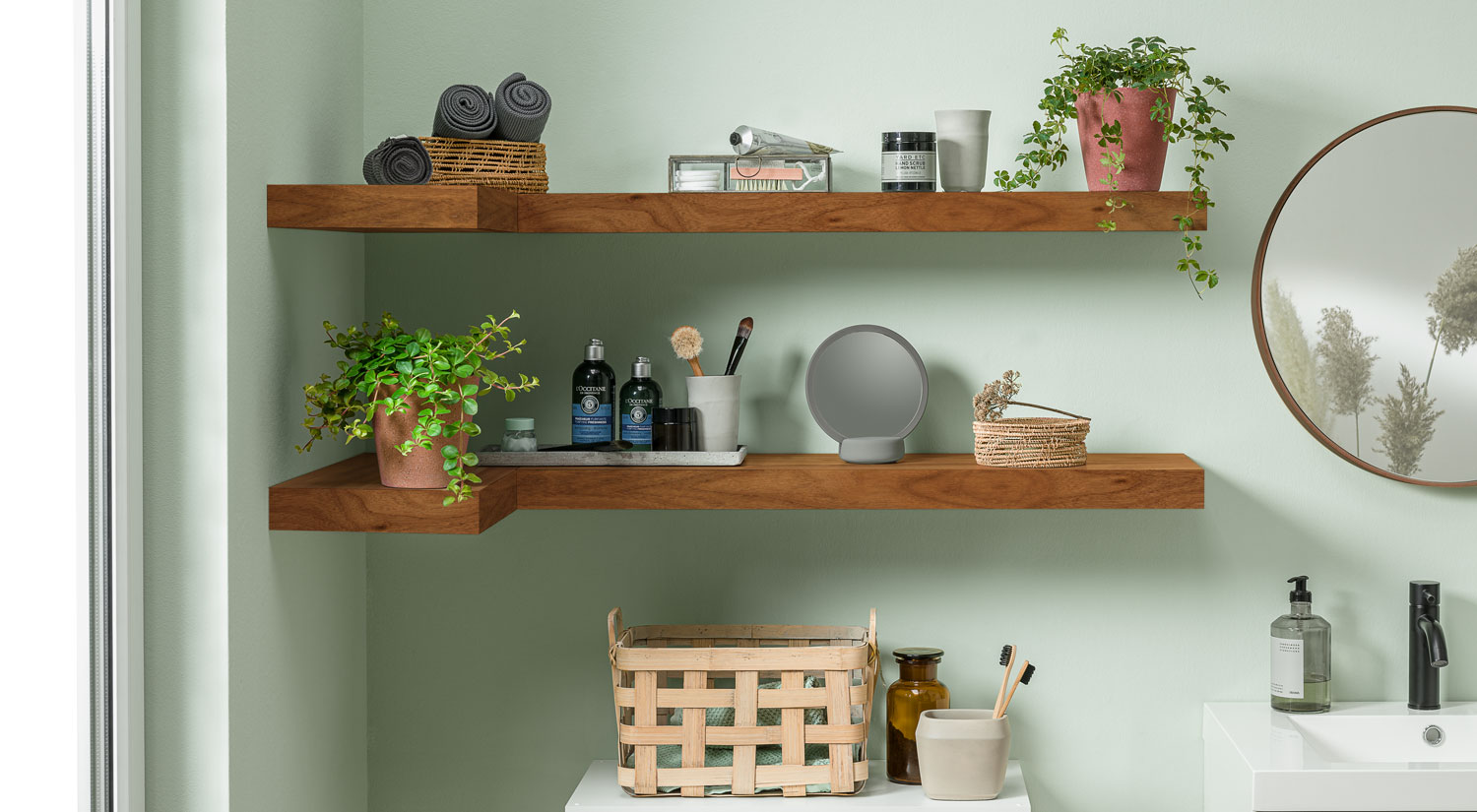 Wooden Wall Shelves | Oak, Beech, Walnut | REGALRAUM