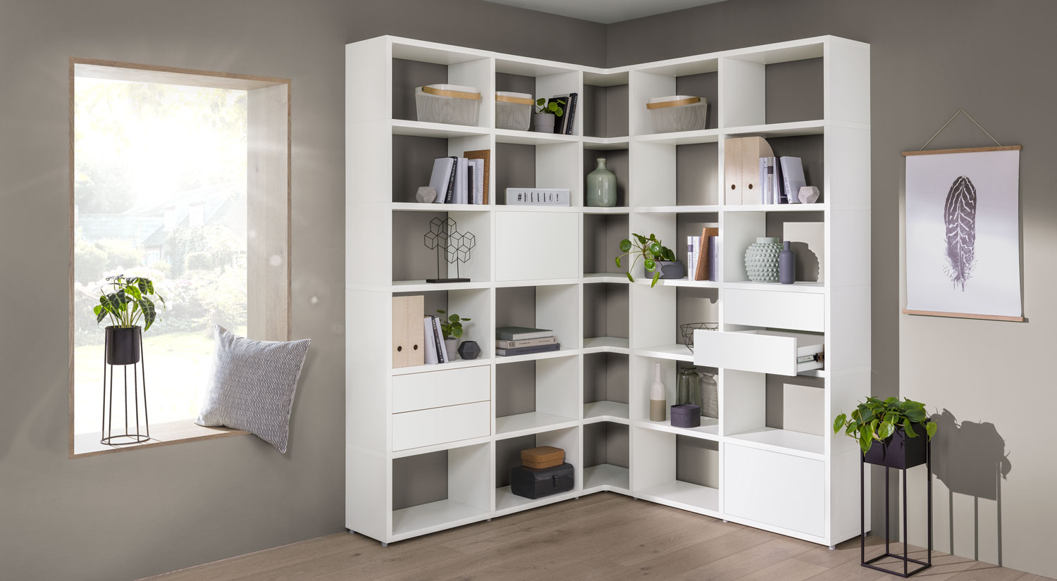 Corner cube storage unit sale