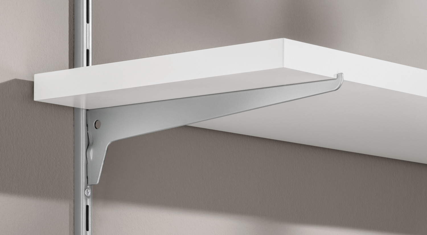 Crémaillère et console - P-SLOT crémaillères simples en gris