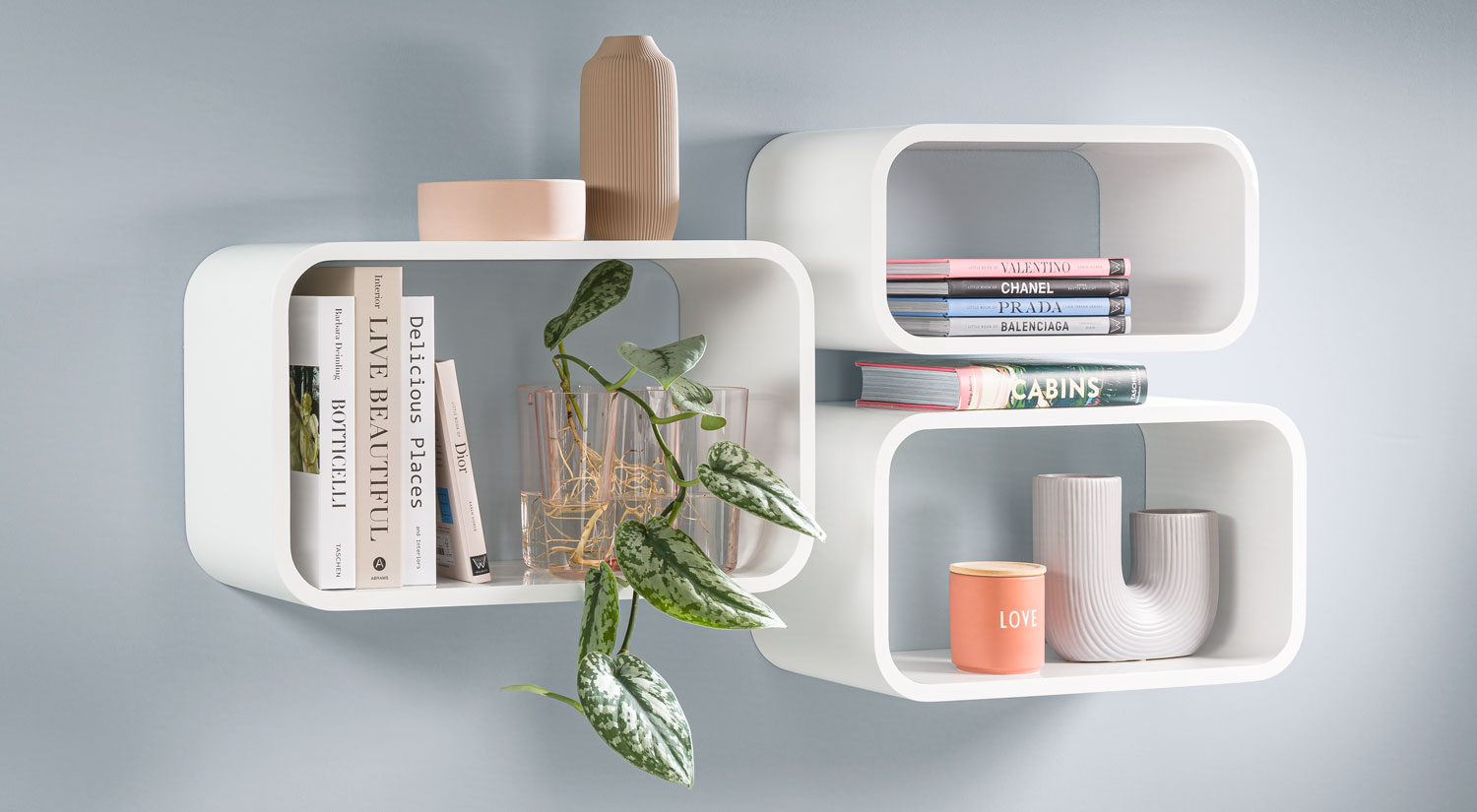 Étagère murale cube - LONGCUBE étagère cube murale