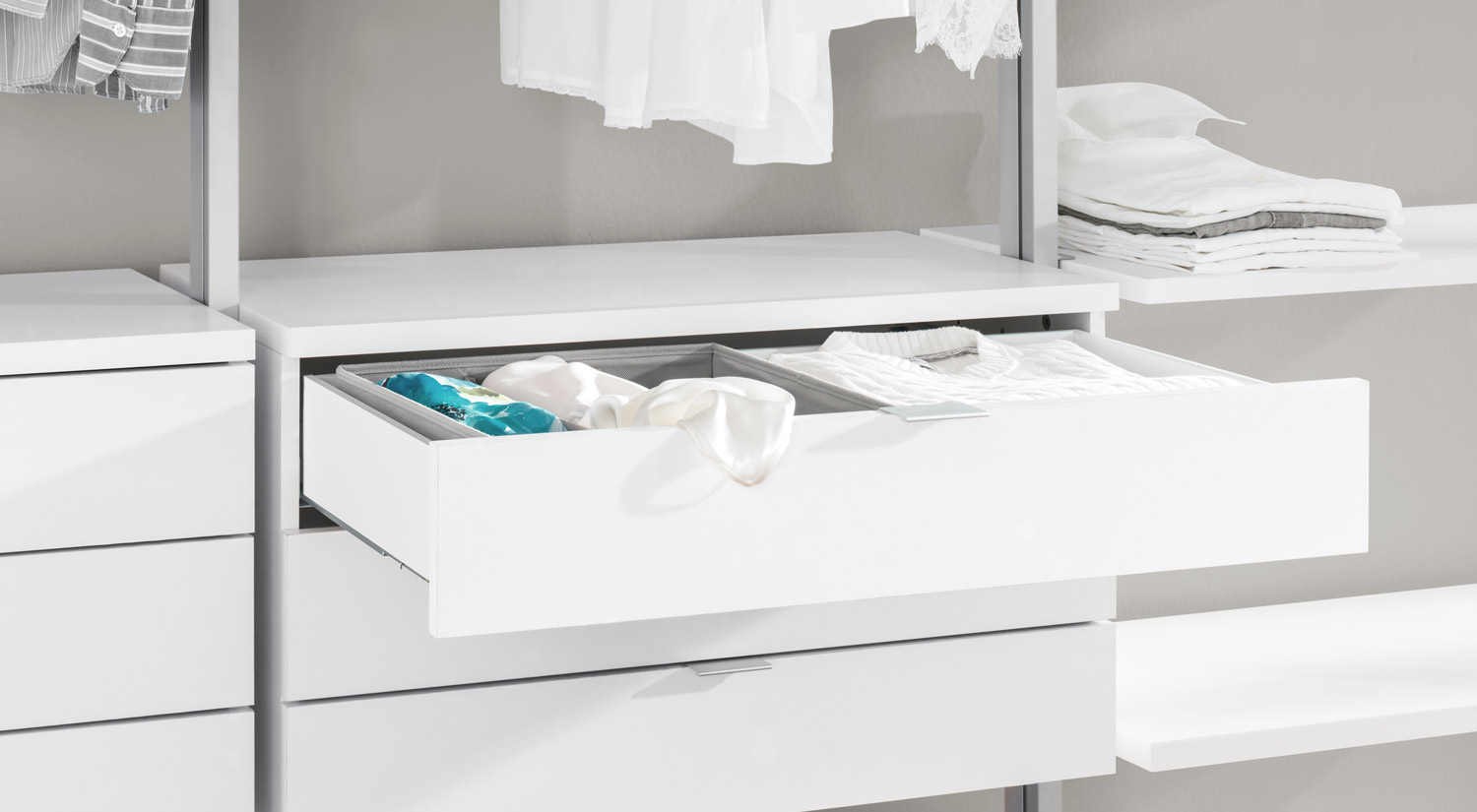 Étagère tiroir - meuble à tiroirs dans la loge CLOS-IT