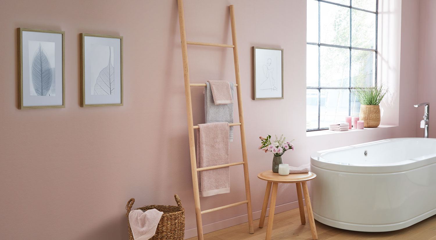 Porte manteau - EMMI Échelle porte-vêtements en bois