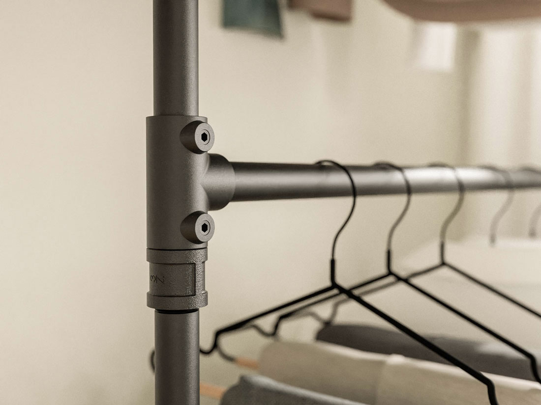 PIPE S-100 Kleiderständer