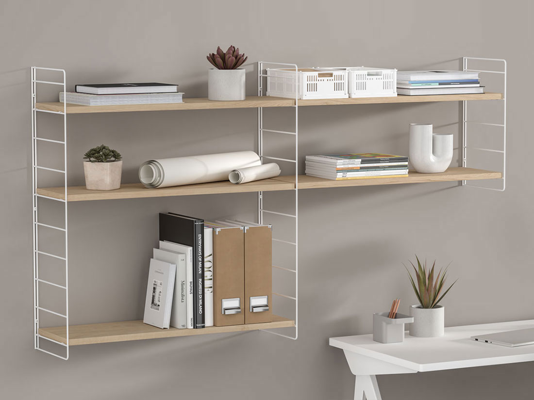STEP XL-2x2 Wandregal Büro