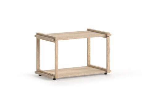 AIKO 1x1 Regalsystem Holz | 65x40x36 cm | eiche