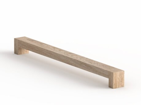 AIKO Abschlussrahmen | 36,2x2,8x3,4 cm | esche massiv