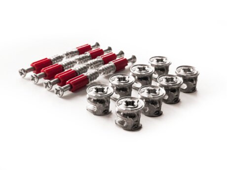 AIKO Regalbodenverbinder | 8 Stck | verzinkt