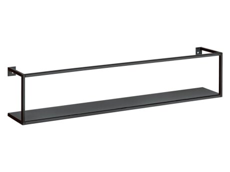AQUARIUM Metal Wall Shelf | black