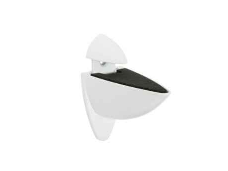 ARA Shelf Brackets - 2 pcs | for shelf boards 0,6-2,5 cm | white