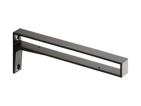 BELT Shelf Bracket | for Shelf Boards 300x25 mm | black