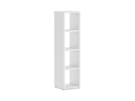 BOON 1x4 Cube Storage Unit | Decor white