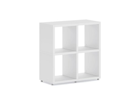 BOON 2x2 4 Cube Storage Unit | 74x76x33 cm | white