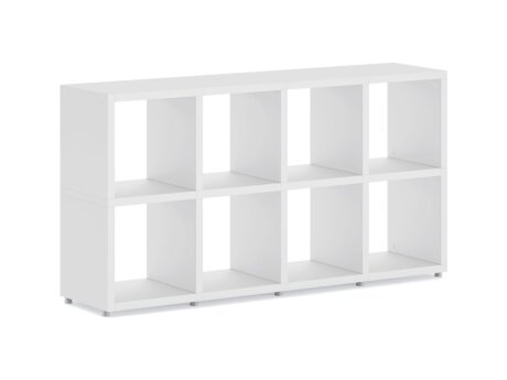BOON 4x2 Cube Storage Unit | 145x76x33 cm | white