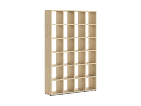 BOON 4x6 Cube Storage Unit | 145x218x33 cm | oak