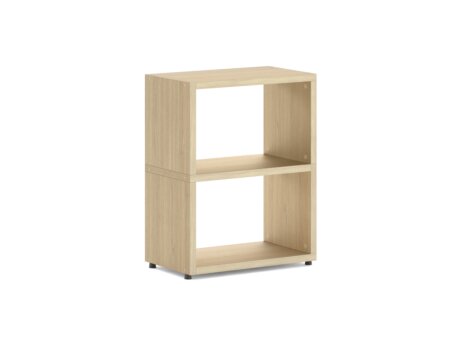 BOON L-1x2 Cube Storage Unit | 60x76x33 cm | oak