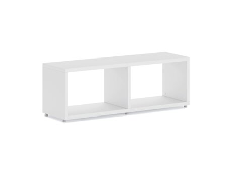 BOON L-2x1 Regalsystem | 117x40x33 cm | weiß