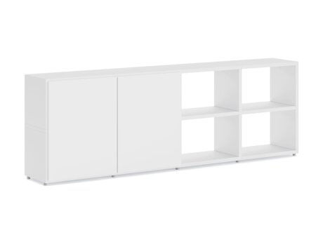 BOON L-4x2-P Sideboard | 231x76x35 cm | weiß