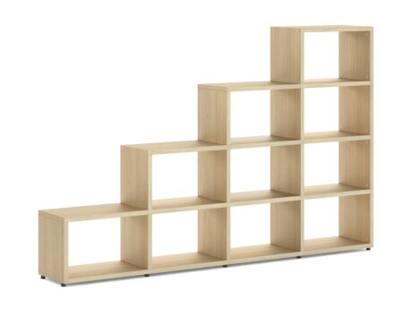 BOON L-4x4 Stufenregal | Dekor eiche