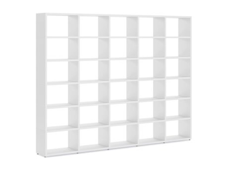 BOON L-5x6 Cube Storage Unit | 288x218x33 cm | white
