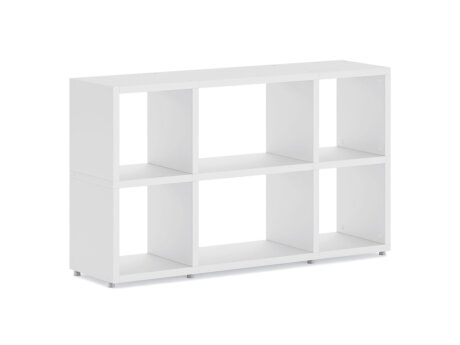 BOON Mix-3x2 Regalsystem | 131x76x33 cm | weiß