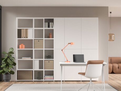 BOON Mix-6x6-P1 Bookcase with Doors | 281x218x35 cm