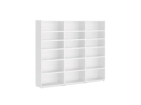 CASE 3x6 Regalwand | weiß