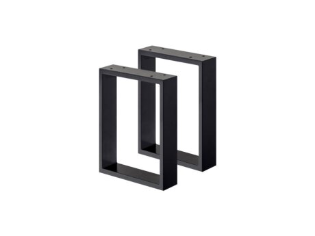 CHESS Bench Legs - 2 pcs | 350x80x422 mm | black