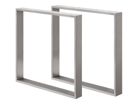 CHESS Table Legs - 2 pcs | 800x80x722 mm | stainless steel