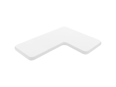CLEO Corner Shelf | 46x35x2,2 cm | white