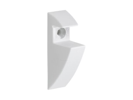 CLIP-19 Shelf Supports - 2 pcs | for Shelf Boards 19mm | white