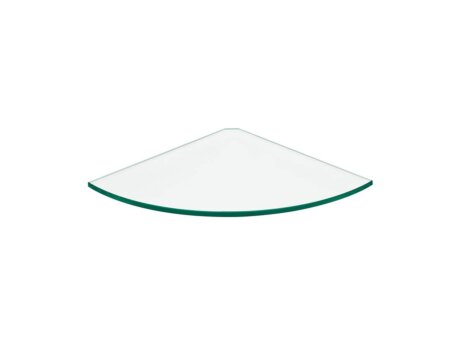 CORNER Glass Shelf Board | 30x30x0,8 cm | clear