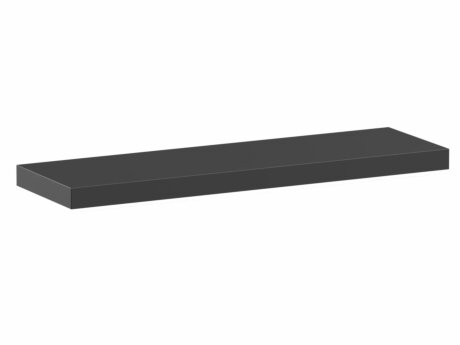 DECO Wandboard | 80x24x3,8 cm | schwarz