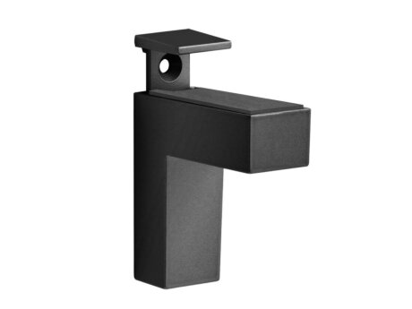 ELIOT Shelf Brackets - 2 pcs | for shelf boards 0,5-4 cm | black