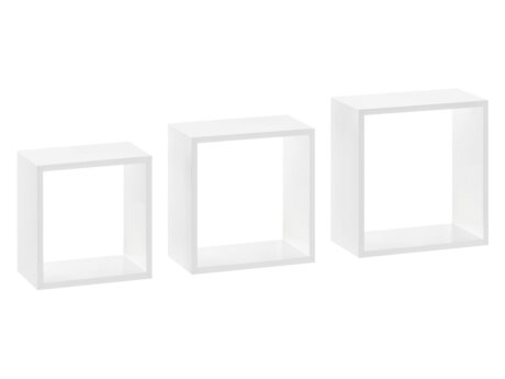 FRAME Regalwürfel Set - 3 Stck | 30x12x30 cm | weiß