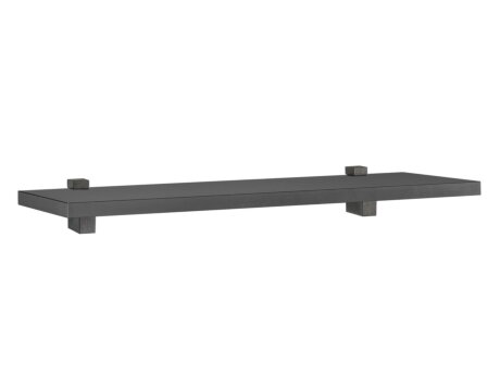 LITE+CUADRO Wall Shelf | 60x20 cm | anthracite/black