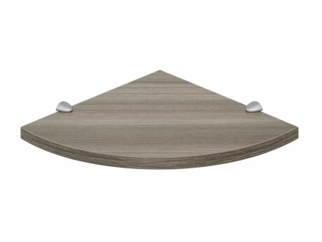 LITE+JAM Eckregal | 30x30 cm | driftwood/silber