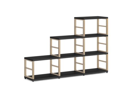 MAXX 3x3 Étagère escalier | 174x112x33 cm