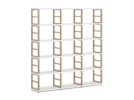 MAXX 3x5 Shelving Unit | 174x183x33 cm | white/ash