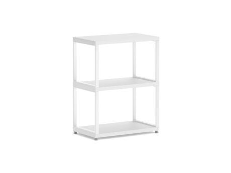 MAXX M-1x2 Shelving Unit | 60x76x33 cm | white